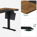 Image of an electric height adjustable standing desk - Width 60cm x Length 120cm