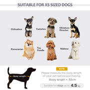 Small Pet Sofa Bed with Soft Cushion and Removable Cover for Dogs and Cats Black