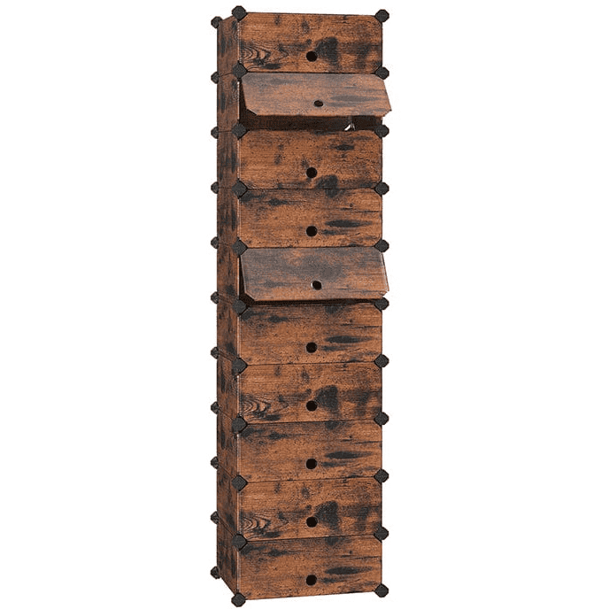 Stackable Shoe Storage Boxes by Songmics