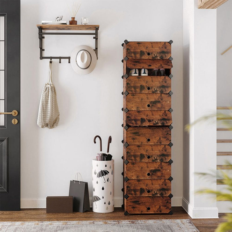 Stackable Shoe Storage Boxes by Songmics