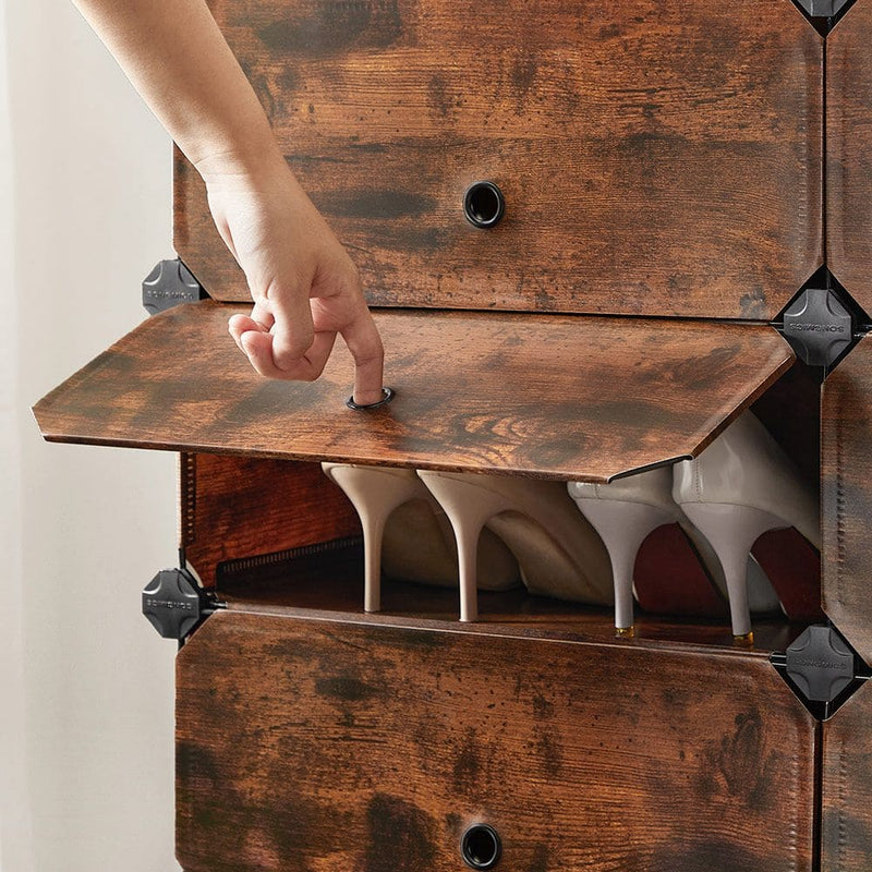 Stackable Shoe Storage Boxes by Songmics