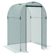 120 x 120cm Mini Polytunnel Greenhouse for Plants and Vegetables by Outsunny