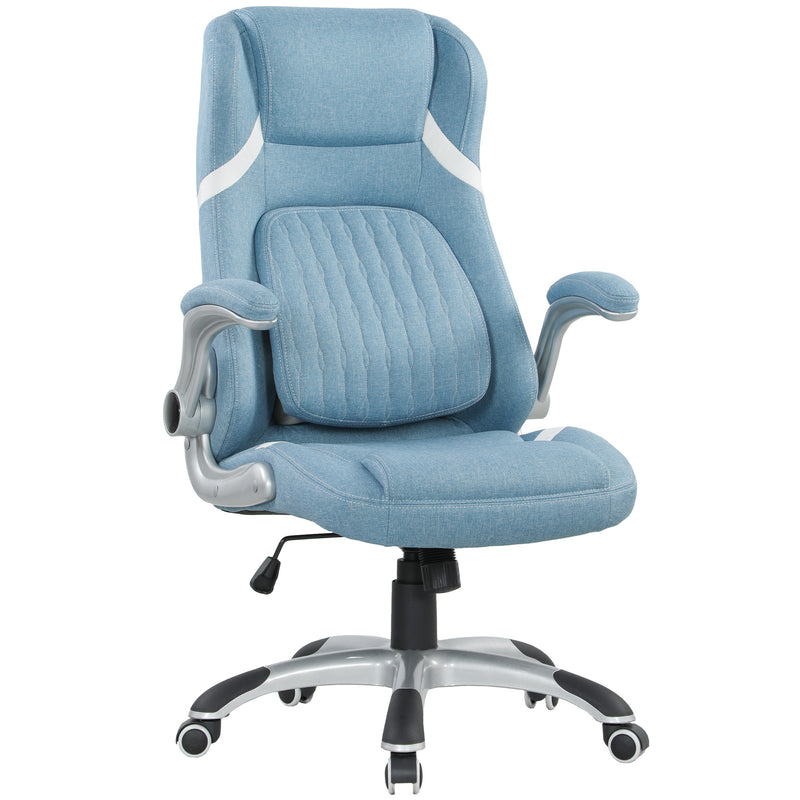 Ergonomic Home Office Chair with Adjustable Height and Tilt Function for Comfort Blue