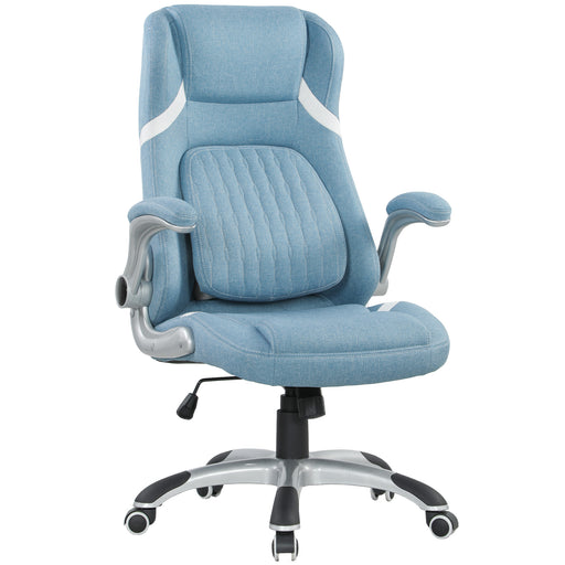 Ergonomic Home Office Chair with Adjustable Height and Tilt Function for Comfort Blue