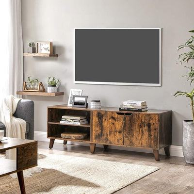 Vasagle Industrial 2 Door TV Cabinet for 60" TVs With Storage