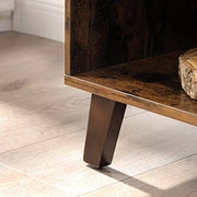 Vasagle Industrial 2 Door TV Cabinet for 60" TVs With Storage