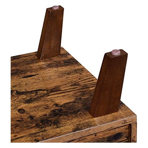 Vasagle Industrial 2 Door TV Cabinet for 60" TVs With Storage