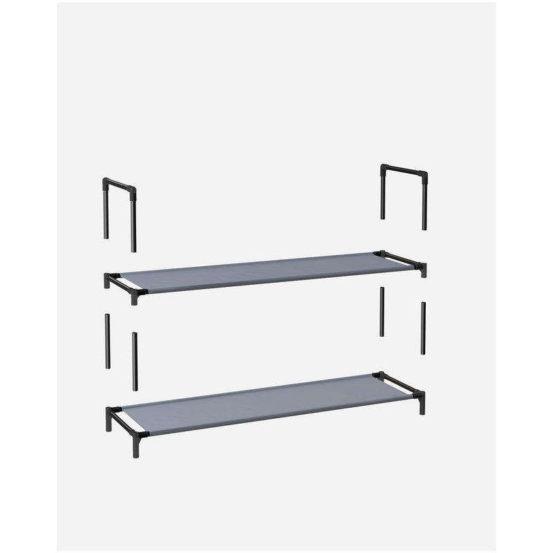 Songmics Tall Narrow Shoe Rack 10 Tier