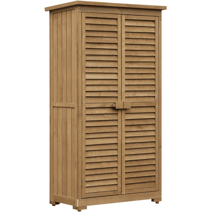 Small Wooden Garden Cupboard