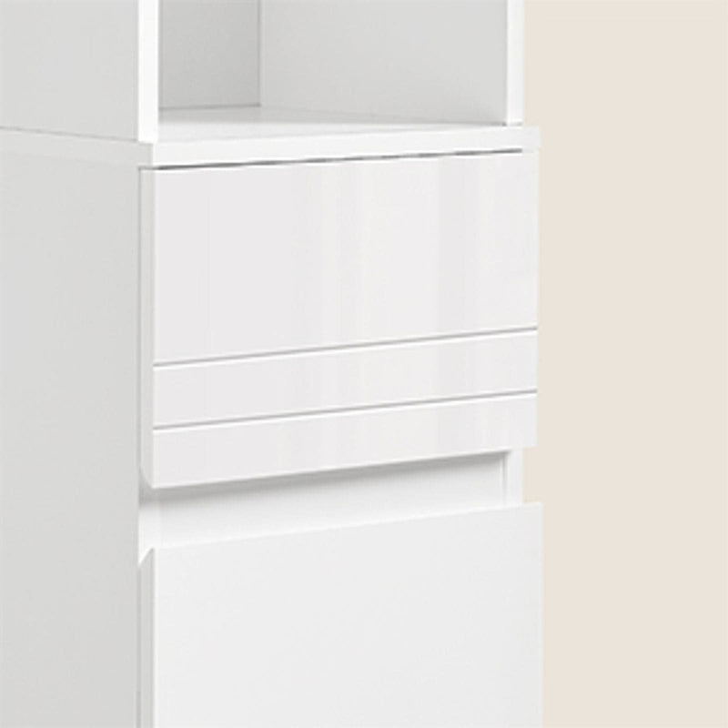 Tall Slim Bathroom Storage Cabinet with Drawer by Vasagle
