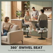 Adjustable bar stools - Dark Grey