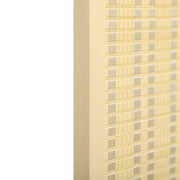 4 Panel Folding Room Divider Screen Creates Privacy In Bedroom Or Office, Natural