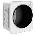 Compact Tumble Dryer for Small Flats with 5 Programmes and Flexible Installation White