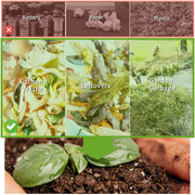 160L Dual Chamber Rotating Garden Composter in Blue by Outsunny