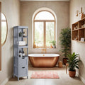 Freestanding Bathroom Storage Cabinet with 2 Drawers and Shelf for Organised Space by Vasagle