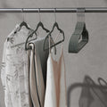 Velvet Clothes Hangers 30 Pack Non Slip Suit Hangers with Shoulder Notches by Songmics