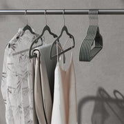 Velvet Clothes Hangers 30 Pack Non Slip Suit Hangers with Shoulder Notches by Songmics