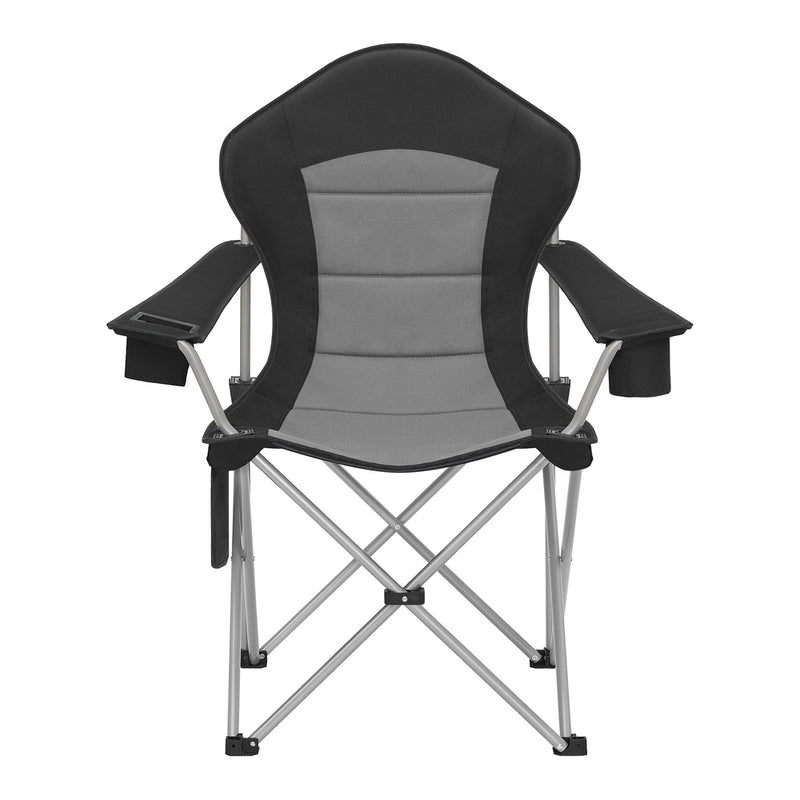 Folding Camping Chair With High Back & Cup Holders 61x93x108cm by SONGMICS Songmics