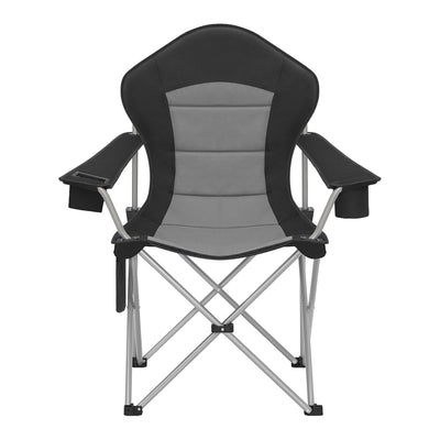 Folding Camping Chair With High Back & Cup Holders 61x93x108cm by SONGMICS Songmics