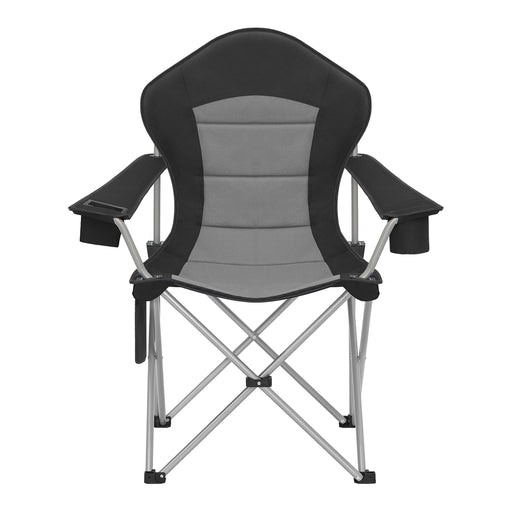 Folding Camping Chair With High Back & Cup Holders 61x93x108cm by SONGMICS Songmics