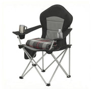 Folding Camping Chair With High Back & Cup Holders 61x93x108cm by SONGMICS Songmics