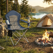 Lightweight Foldable Camping Chair With Cup Holders 61 x 93cm by SONGMICS Songmics