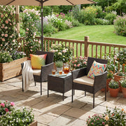 Garden Furniture Sets, Polyrattan Outdoor Patio Furniture SONGMICS