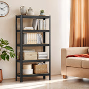 5 Tier Metal Storage Shelving Unit Freestanding 30 x 75 x 150 cm For Garage by Songmics