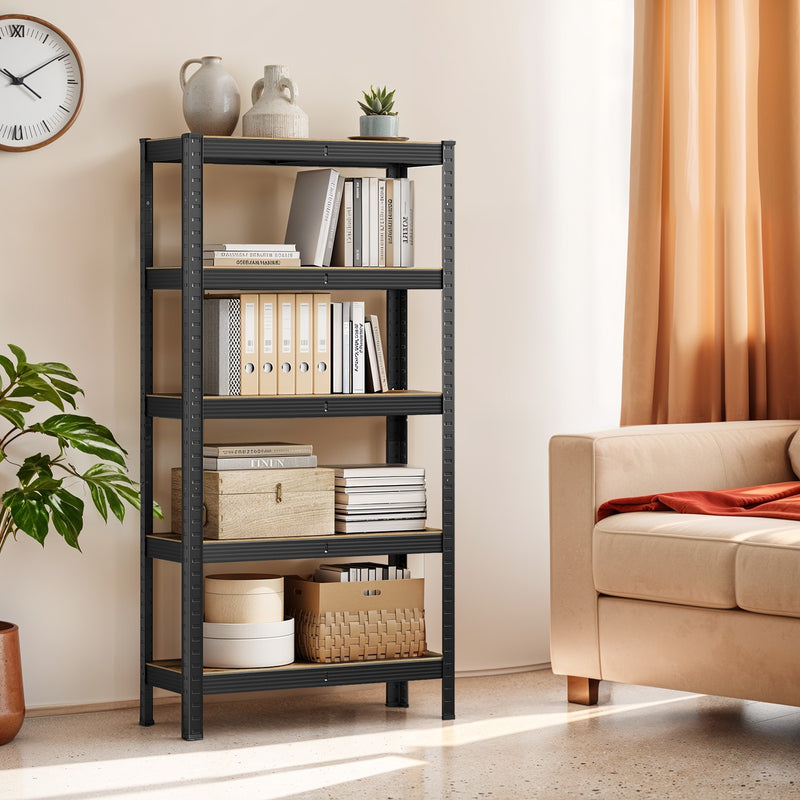 5 Tier Metal Storage Shelving Unit Freestanding 30 x 75 x 150 cm For Garage by Songmics