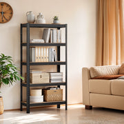 75x30x150cm 5 Tier Metal Storage Shelving Unit for Garage Shed or Kitchen 75cm Wide by Songmics