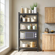 5 Tier Steel Shelving Unit for Garage or Shed Heavy Duty Storage Holds 650 kg by Songmics