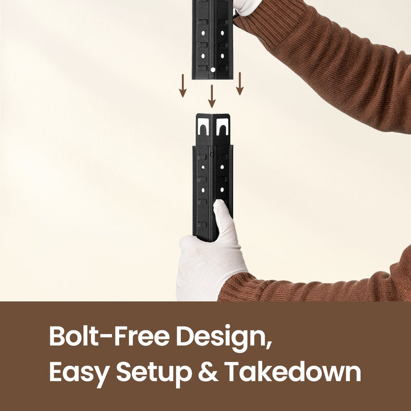 Narrow 5 Tier Metal Storage Shelving Unit Freestanding Adjustable Garage Racks 37 x 37 x 150 cm by Songmics