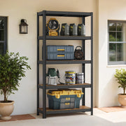 5 Tier Steel Storage Shelving Unit Heavy Duty Rack for Garage and Workshop by Songmics