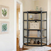 5 Tier Heavy Duty Metal Corner Shelf Unit for Garage and Storage by Songmics