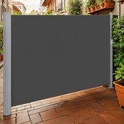 Extendable Side Awning Privacy Screen 180 x 300 cm UV Resistant Waterproof by Songmics