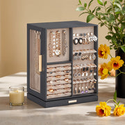 Jewellery Box 360 Degree Rotating with 5 Drawers for Organising Accessories by Songmics