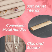 Jewellery Box 360 Degree Rotating with 5 Drawers for Organising Accessories by Songmics