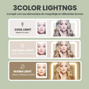 Freestanding Jewellery Armoire with Full Length Mirror and 360 Degree Swivel Design by Songmics