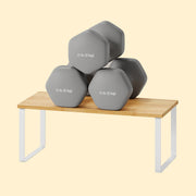 Set of 2 Cabinet Organiser Shelves for Kitchen Countertop Storage 39.7 cm by Songmics