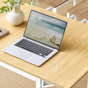 Drop Leaf Folding Dining Table Space Saving Extendable Design for Small Rooms by Vasagle