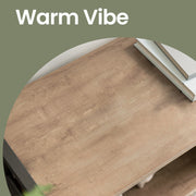 Large Wooden Bookshelf with Doors and Open Storage for Home Office or Living Room by Vasagle