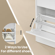 Shoe Storage Cabinet With Adjustable Dividers Fits 11 to 16 Pairs by Vasagle