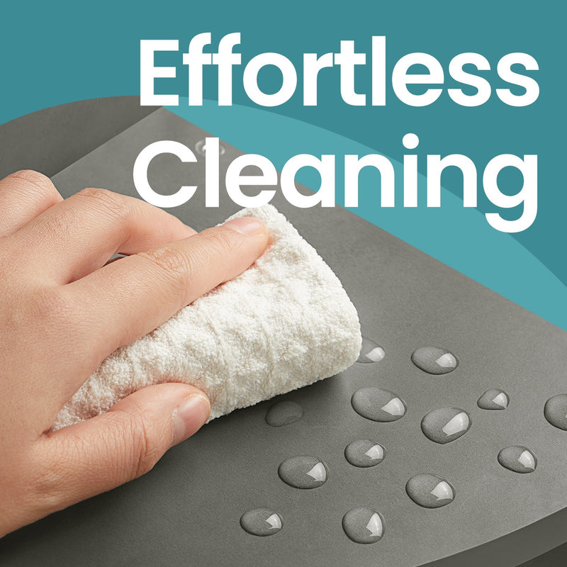 5 Tier Wall Mounted Corner Shelf Floating Bookshelf for Bedroom or Living Room by Vasagle