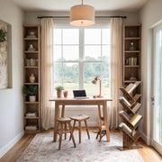 9 Tier Tree Bookshelf Large Freestanding Bookcase for Home Office or Living Room by Vasagle