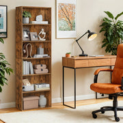 Tall 6 Shelf Bookcase for Home Office or Living Room Storage Display by Vasagle, 24x40x178.5cm