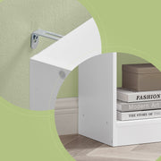 8 Cube Storage Bookcase Freestanding Shelving Unit for Living Room or Office by Vasagle