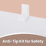 Staircase Bookcase Storage Shelf Unit with Open Display for Home or Office by Vasagle