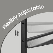 5 Tier Freestanding Shoe Rack with Storage Shelves and Top for Entryway or Closet by Vasagle