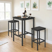 Tall Bar Table for Kitchen or Dining Room Ideal for Breakfast and Small Spaces by Vasagle
