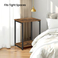 Small Side Table with Storage Shelf for Living Room or Bedroom Nightstand by Vasagle